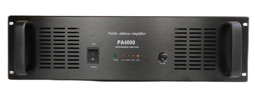 Pure rear-stage power amplifier PA4000 Pure rear-stage power amplifier PA4000 - Image 1